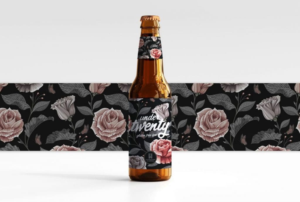 Under Twenty Beer Logo and Packaging