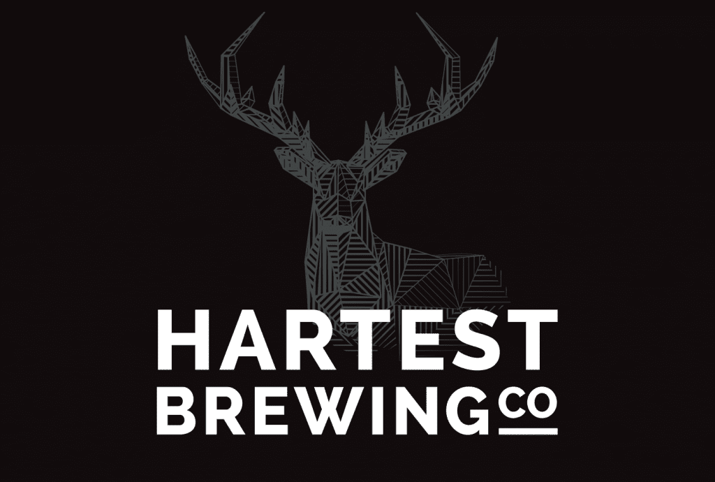 Hartest Brewing Co Brewery Logo Design