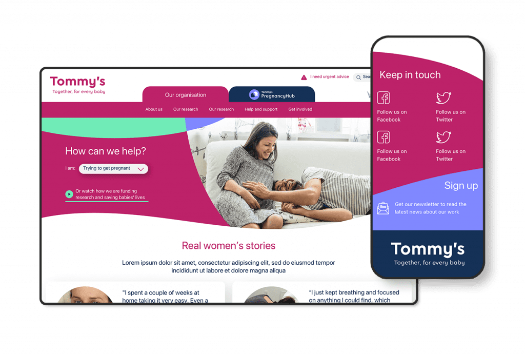 Tommy's Responsive Website Design