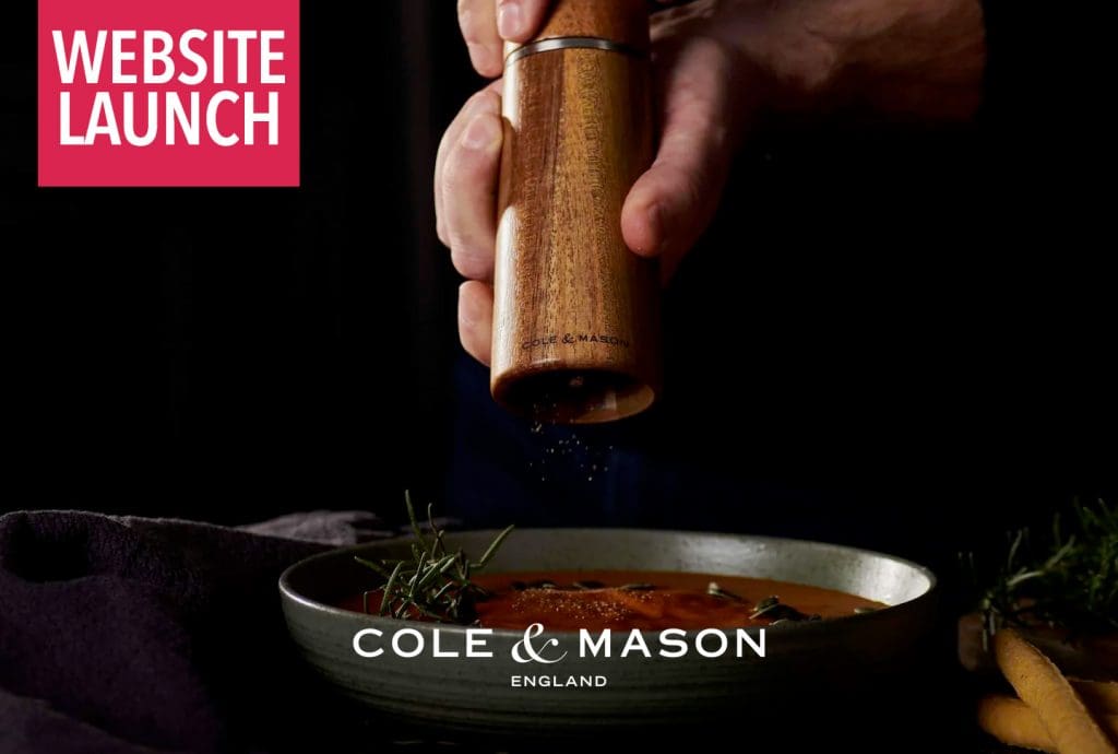 Cole & Mason Shopify Website