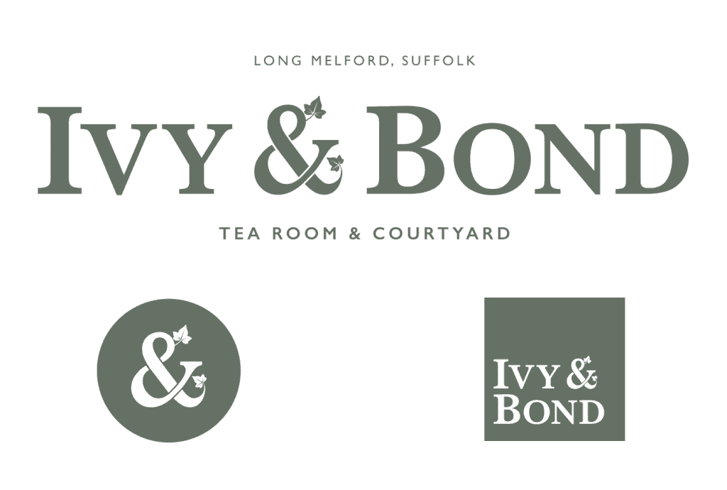 IVY & BOND Responsive Logo Design