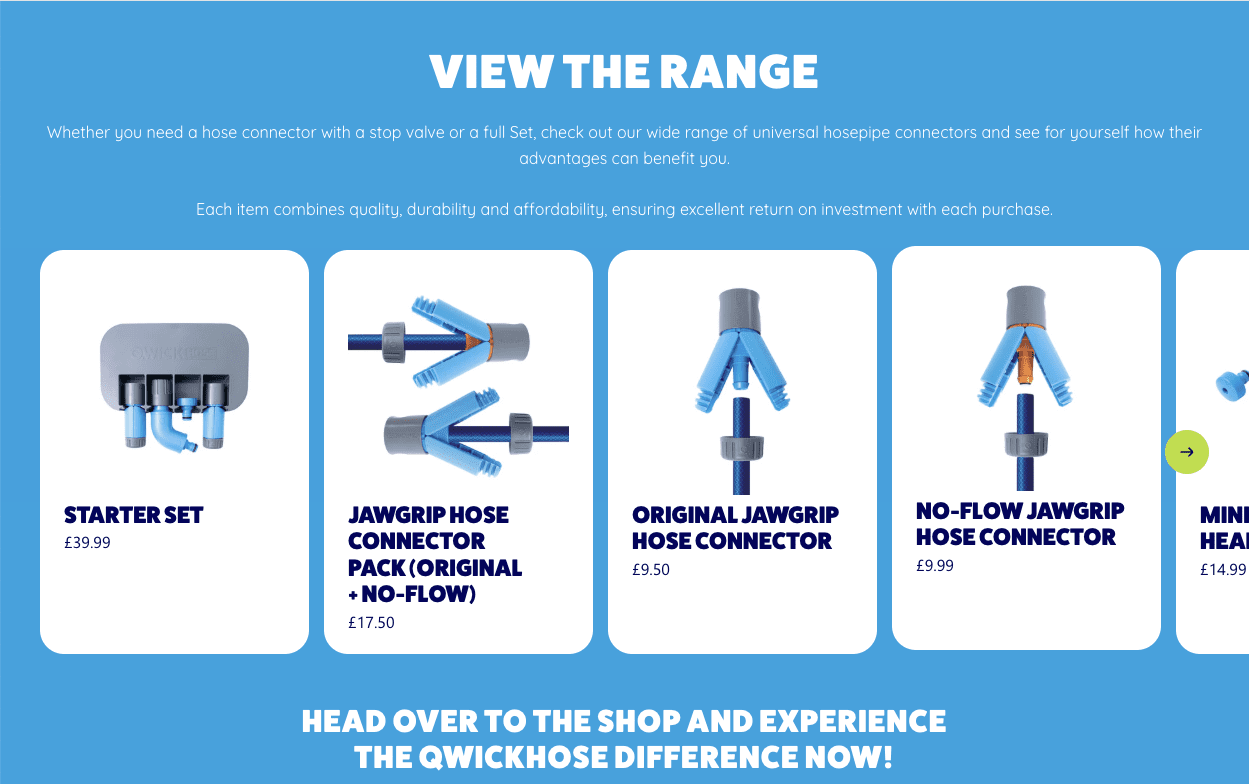 Qwickhose View Range Section